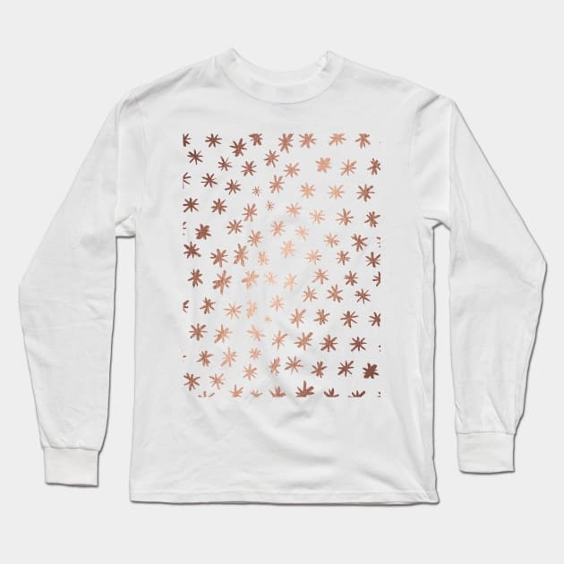 Copper stars Long Sleeve T-Shirt by wackapacka